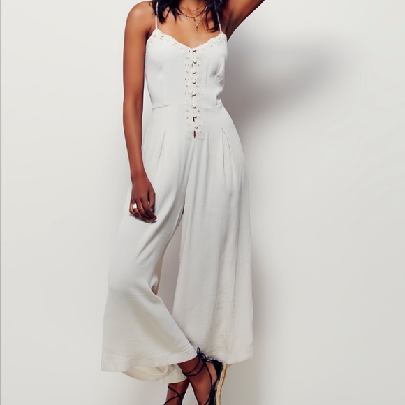Free People Pants - // Free People Eileen Jumpsuit, Golden Brown //